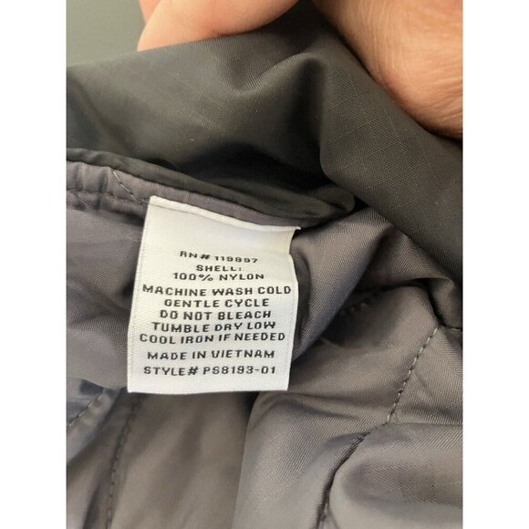 NWT Womens Black Nylon, 19 Cooper, Onion Quilted Jogger Pull on Pants Medium - Picture 9 of 11